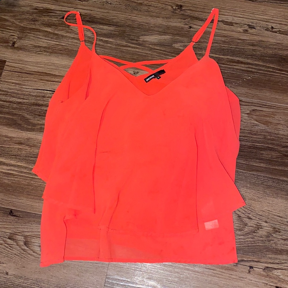 Coral tank top